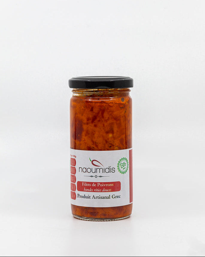 Filets de poivrons bio grillés - 235 g