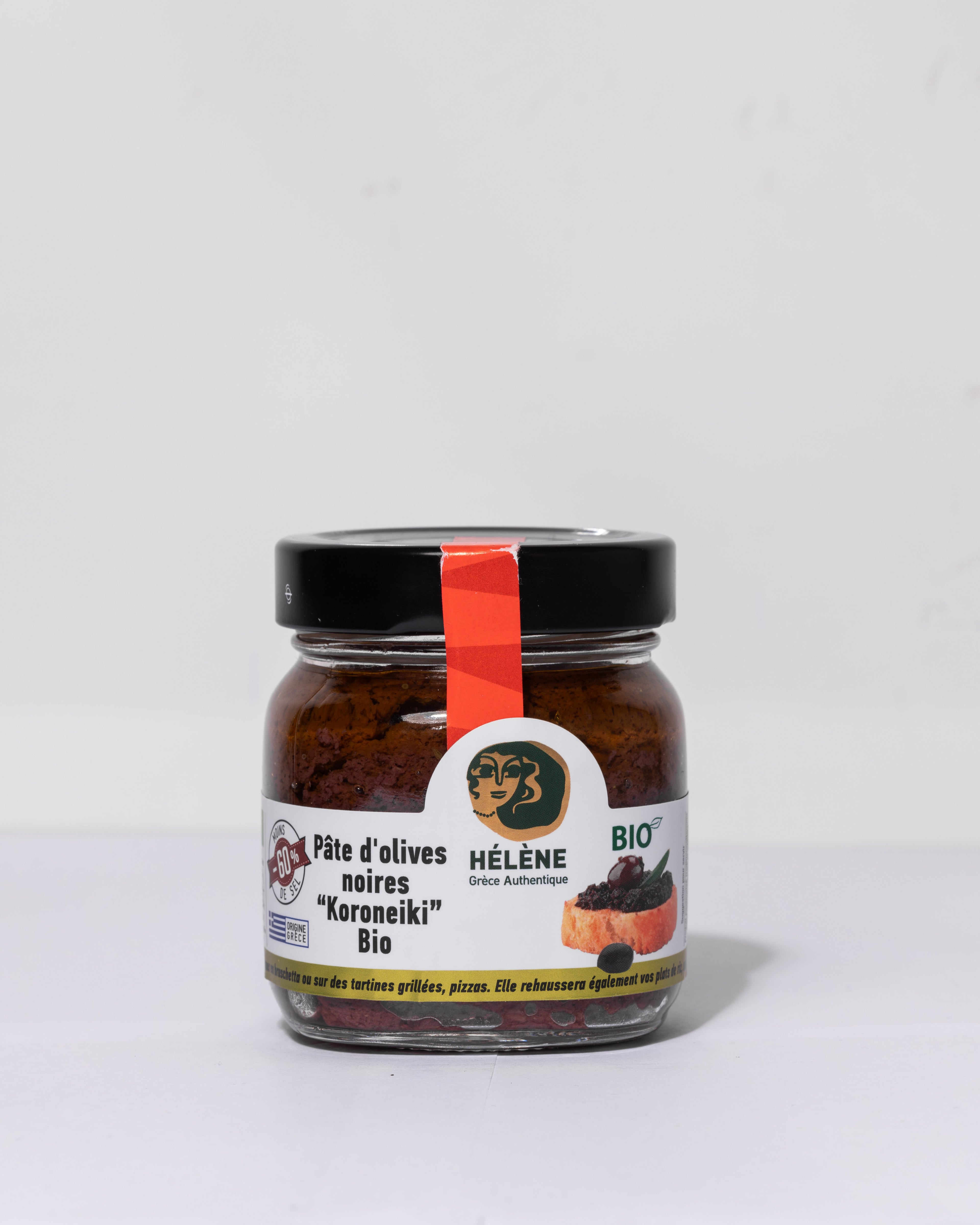 Pate d'olives noires koroneiki