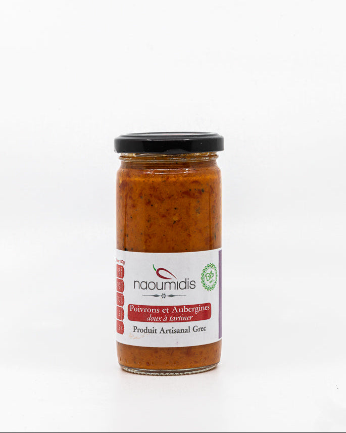 Poivrons & aubergines bio grillés - 260 g