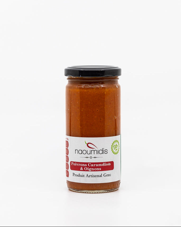 Poivrons caramélisés & oignons - 260 g