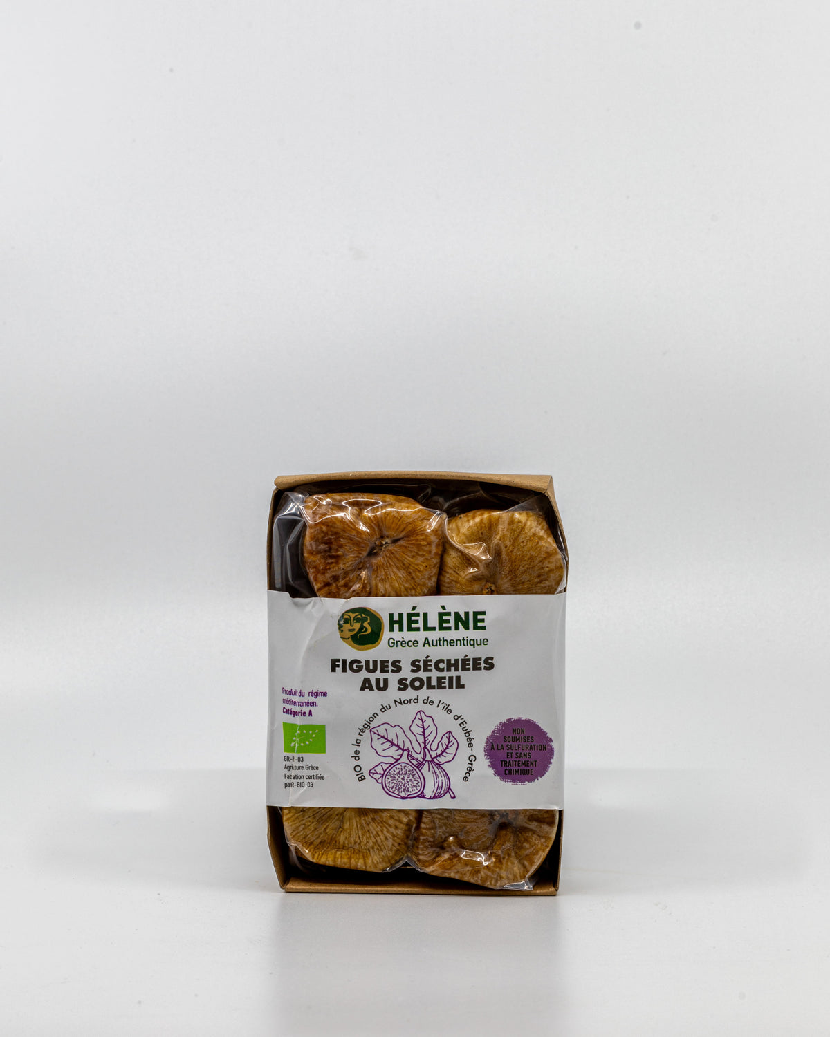 Figues séchées au soleil bio de Grèce - 250 g