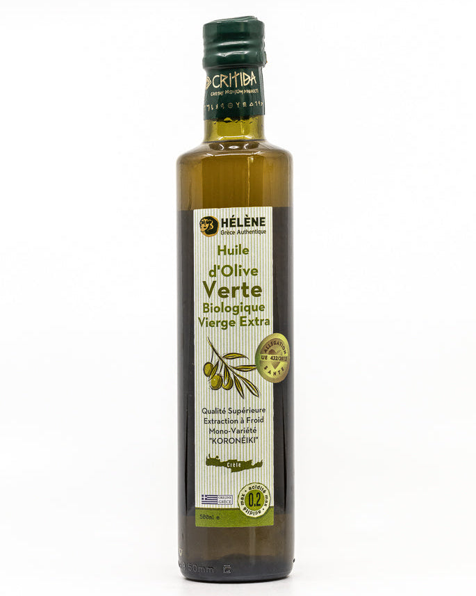 Huile d’olive vierge extra bio Crète Verte - 500 ml