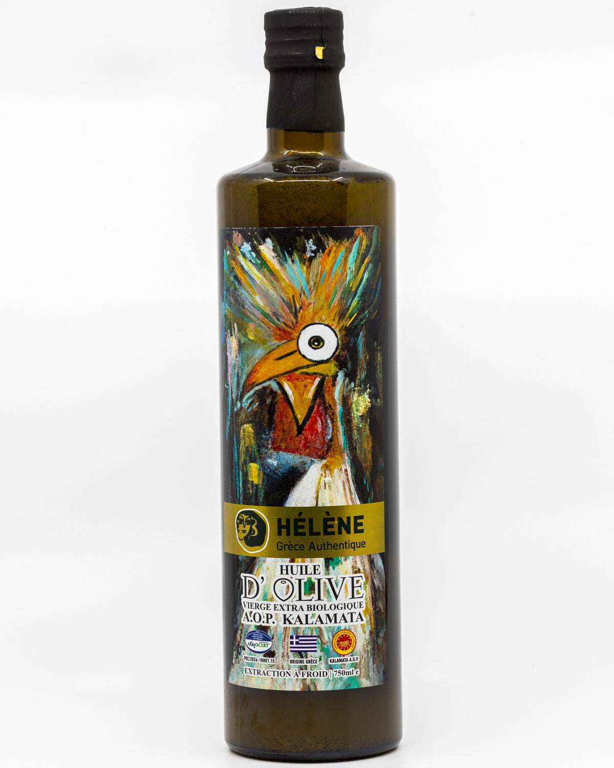 Huile d’olive vierge extra bio Kalamata AOP Koronéiki - 750 ml