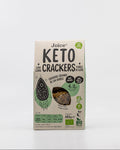 Crackers keto bio aux graines de lin dorées - 60 g