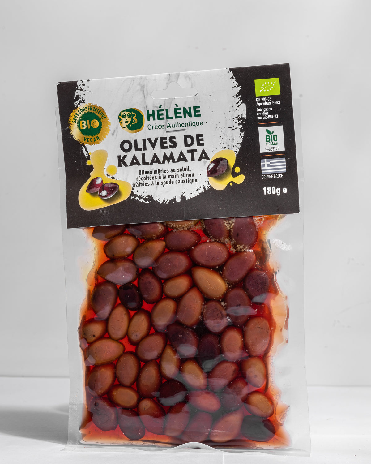 Olives Kalamata bio au balsamique - 180 g