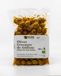 Olives vertes bio Amfissa aux herbes - 300 g