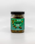 Olives vertes bio grillées et marinées aux fines herbes - 150 g
