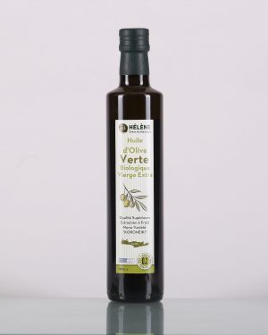 Huile d'olive verte biologique de Crète Hélène
