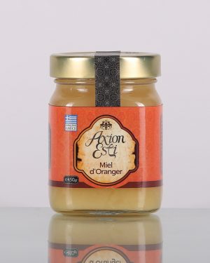 Miel grec à la fleur d'oranger en pot de 450g